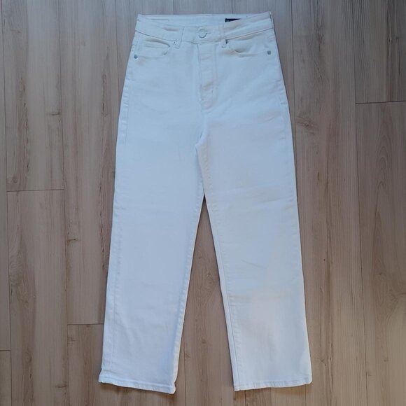 BLANKNYC Baxter Ribcage Straight Leg Jean Natural White Size 27W - Picture 5 of 14